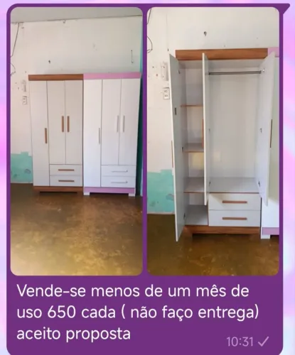 Guarda roupa novo