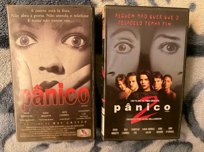 VHS Pânico 1 e 2