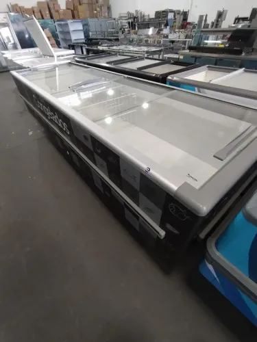 ilha de congelado fricon 3 metros 1163 litros Maior da categoria