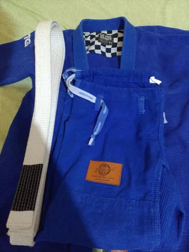 Kimono Jiu-Jitsu Adulto Azul - In The Guard