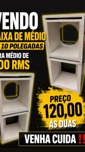 Caixa de medio de 10