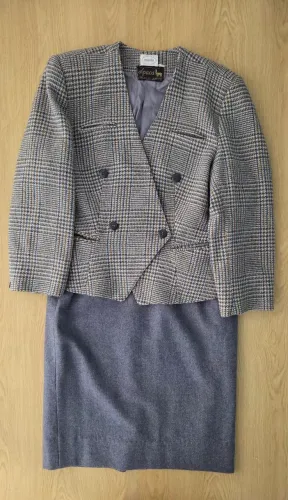 conjunto alfaiataria alpaca peruano xadrez príncipe de gales