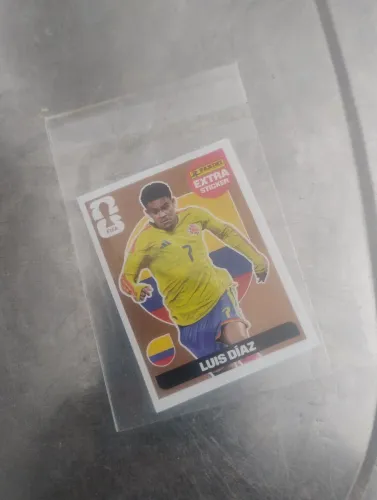 Figurinha extra sticher Luis Díasz