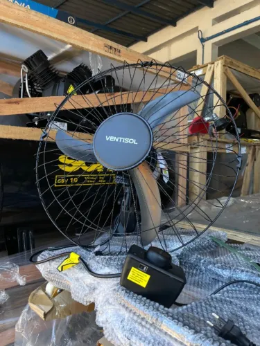 Ventisol Ventilador de Parede (3 Pás Premium) - 50cm - Bivolt - Sistema oscilante