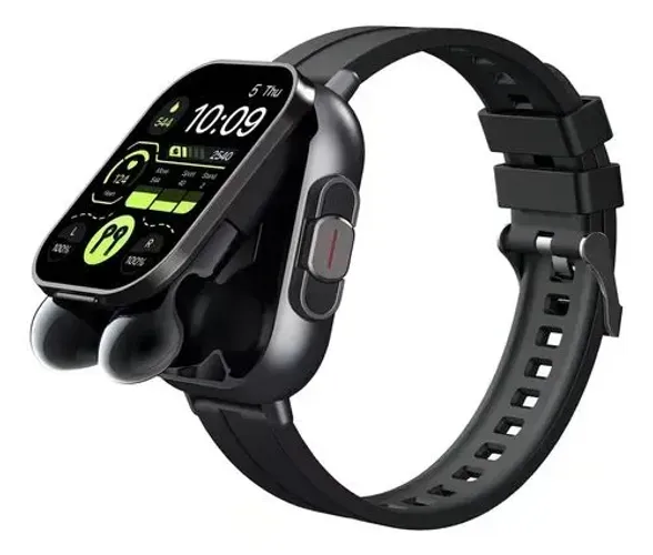 Smartwatch TWS 2 em 1 com fones integrados