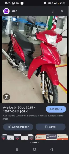 Moto 50 cc um ano de uso