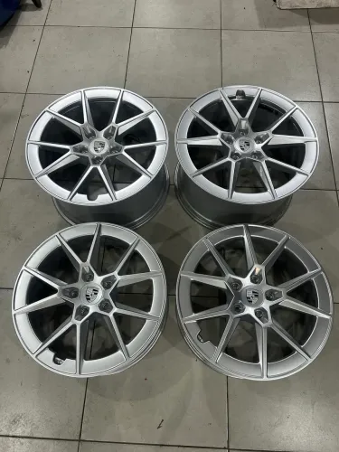 Jogo Rodas Porsche Aro 20/21 Carrera 992.2 911 Turbo Originais