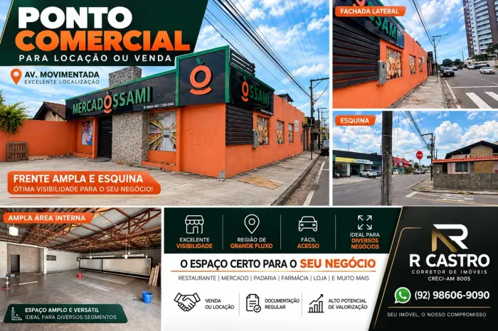Alugo prédio comercial