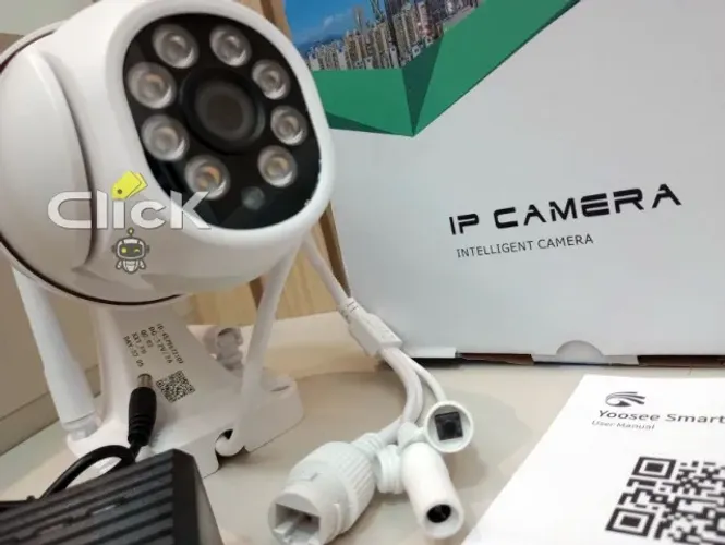 Camera Speed Dome PTZ - área externa ou interna (Detecta Movimento)