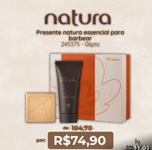 Vendo produtos da Natura