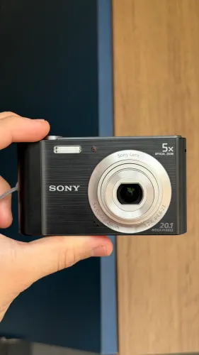 Câmera Digital Sony Cyber-shot DSC-W800 - 20.1 Megapixels + KIT COMPLETO
