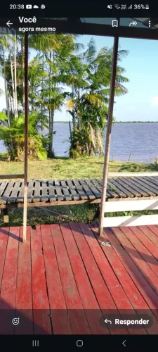 Terreno localizado no vila Nova, comunidade vila nova esperança,em frente ao Rio Amazonas.