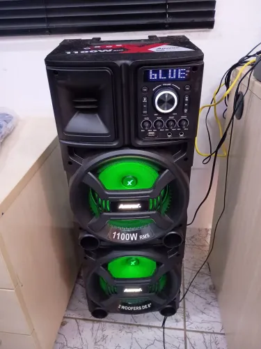 Caixa de som Amvox - 1.100 whats RMS