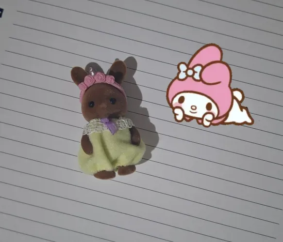 coelhinha marrom sylvanian