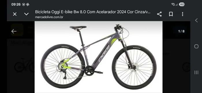 Bicicleta elétrica oggi 