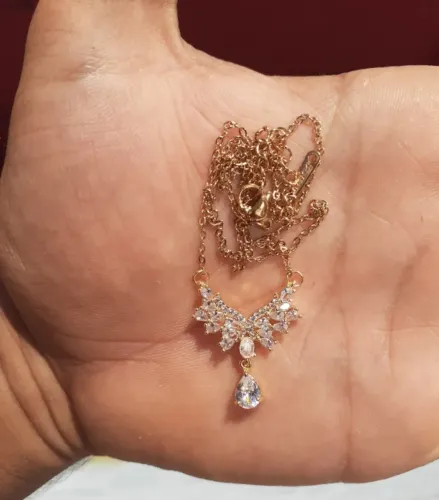 Colar Assas De Ouro Banhado a Ouro 