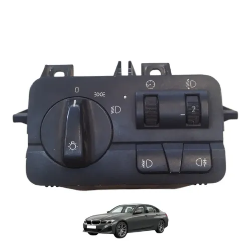 botão comando farol BMW 320i 2000 a 2006