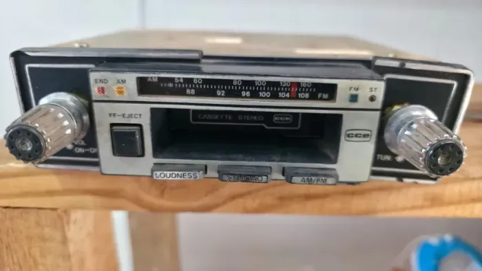Radio Antigo CCE K7 Stereo