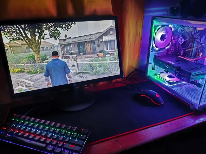 Pc gamer completo, com Rx 590 8gb