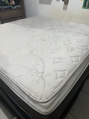 Cama Super King Completa - Excelente Estado
