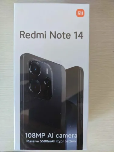 [Novo] Smartphone Xiaomi Redmi Note 14 8GB 256GB 4G