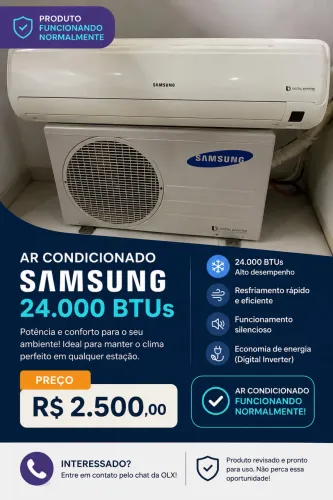 Ar condicionado Samsung