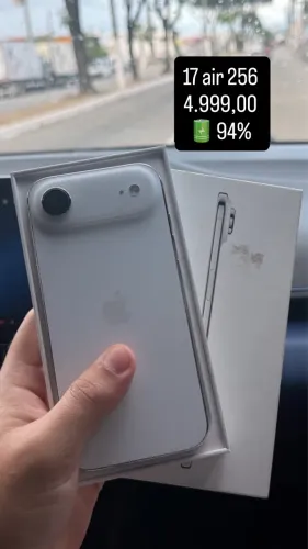 iPhone 17 air branco 256