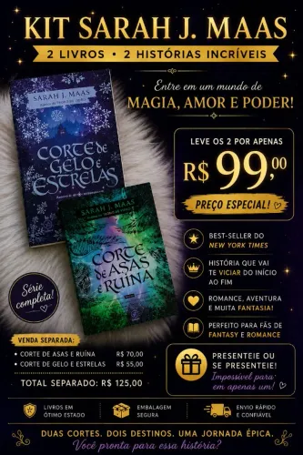 KIT SARAH J. MAAS - 2 LIVROS