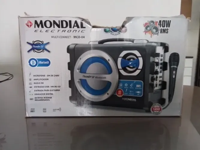 Caixa de som mondial