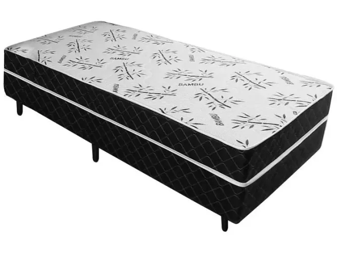 Cama Box Solteiro Com colchão acoplado