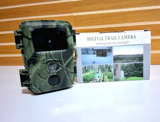 Câmera De Trilha Visão Noturna Sensor Movimento Full Hd