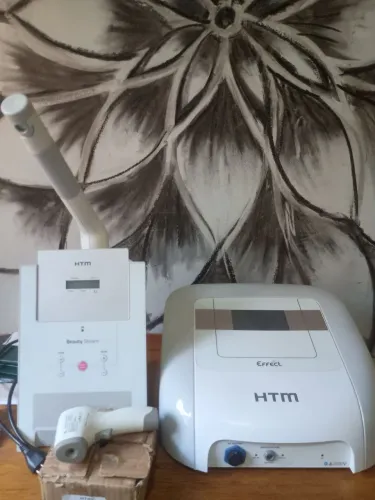 Aparelho Rádio frequência HTM e Vapor de Ozônio HTM 