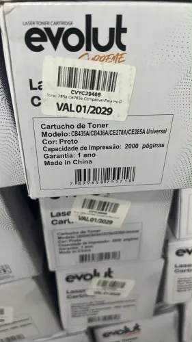 Cartucho de Toner Modelo: CB435A/CB436A/CE278A/CE285A Universal Impressão 2000 pf