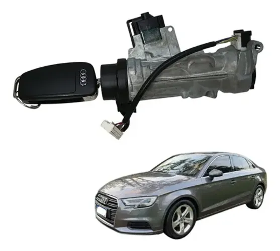 Miolo Cilindro Ignição Com Chave Audi A3 1.8 2014 2015 2016