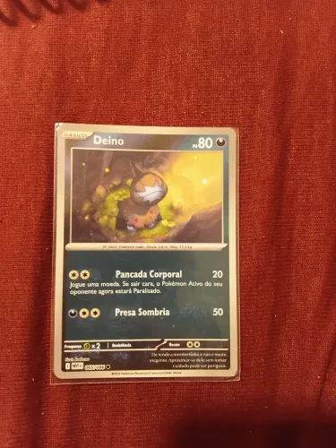 Carta pokemon deino masteball NM