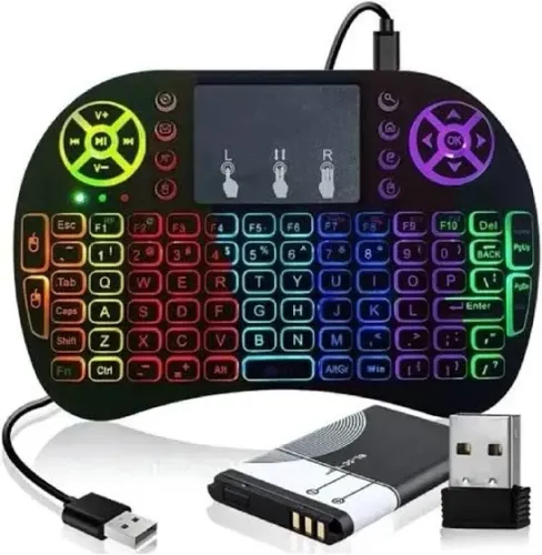 Mini Teclado Sem Fio - Faço Entrega