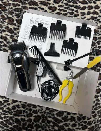 Barbeador para pet Kemei
