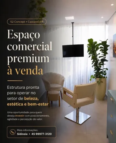 Espaço pronto salão/estética