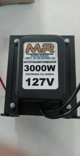 Transformador 3000 watts novo