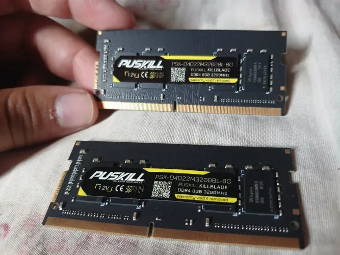 MEMÓRIA RAM DDR4 2×8GB 3200MHz