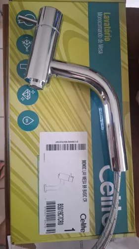 Monocomando lavatório celite