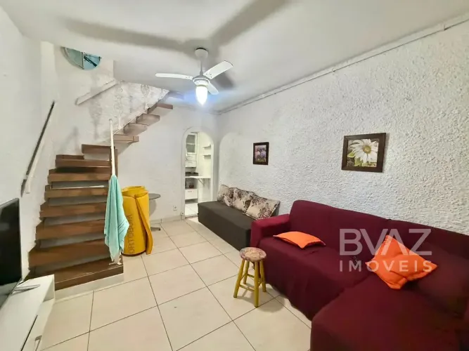 Apartamento com 1 dormitório à venda, 50 m² por R$ 290.000 - Ville Blanche - Cabo Frio/RJ