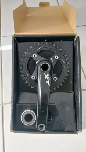 PEDIVELA integrado DEORE XT 38D COMPLETO