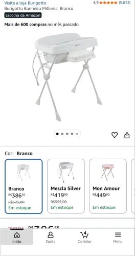 Banheira branca burigotto