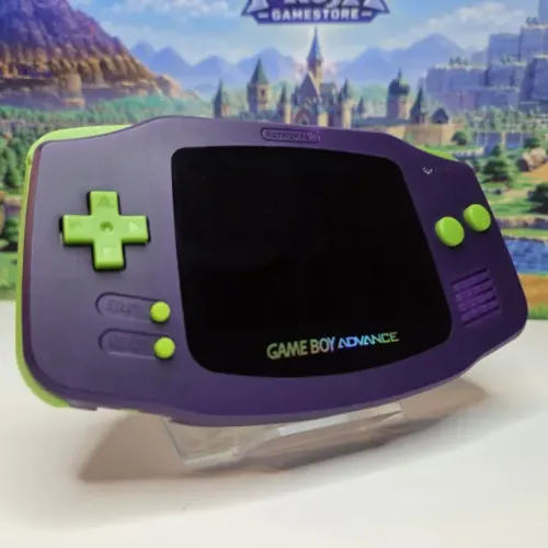 GAMEBOY ADVANCE COM TELA IPS E MOD DE BATERIA RECARREGÁVEL