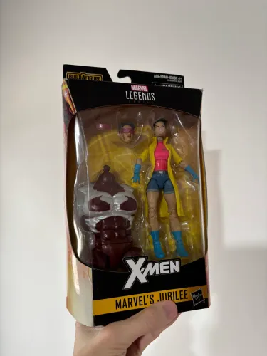 Jubileu  na caixa + Baf Marvel Legends Jubilee
