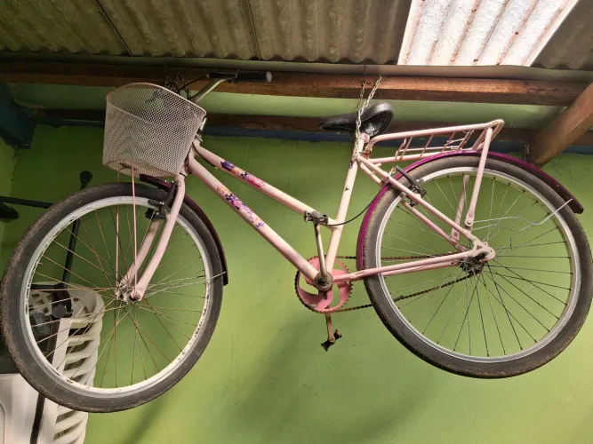 Bicicleta da barbie