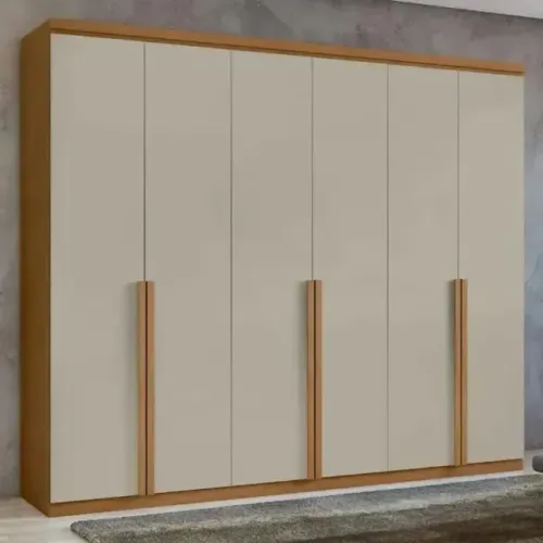 GUARDA ROUPA ALONZO 2,30M 100% MDF. PRONTA ENTREGA.