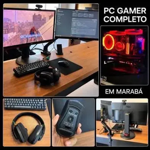 PC GAMER COMPLETO DUAL MONITOR