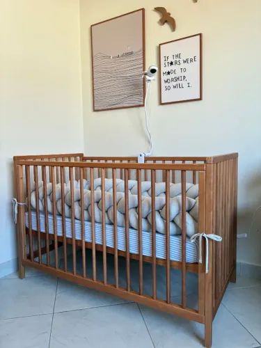 Berço Cama Denver com Colhão- TulipaBaby